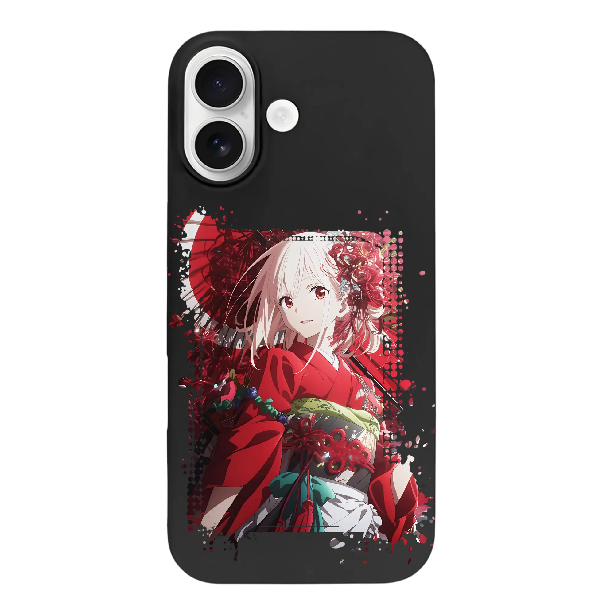 リコリス・リコイル グッズ,錦木千束 - iPhone 17 シリーズ シリコンケース 薄型 耐衝撃 指紋防止 ソフトタッチカバー 精密フィット 傷防止 保護ケース iPhone 17/17 Air/17 Pro/17 Pro Max 対応